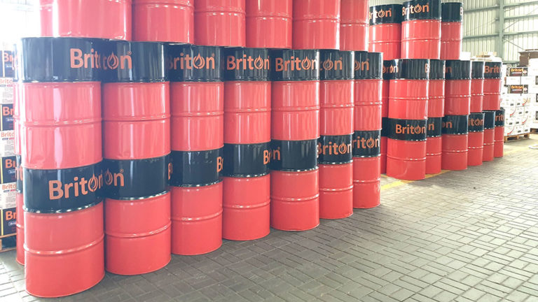 Briton Oil Steel Drum