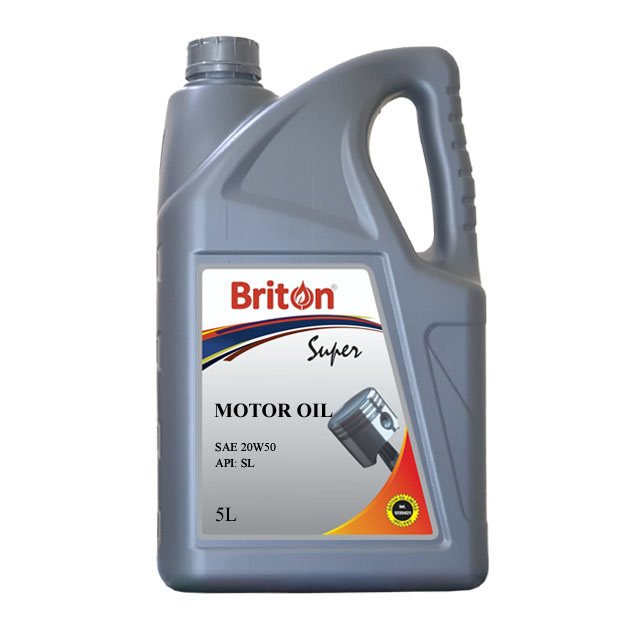 Briton Motor Oil SAE 20W50 SL 5L