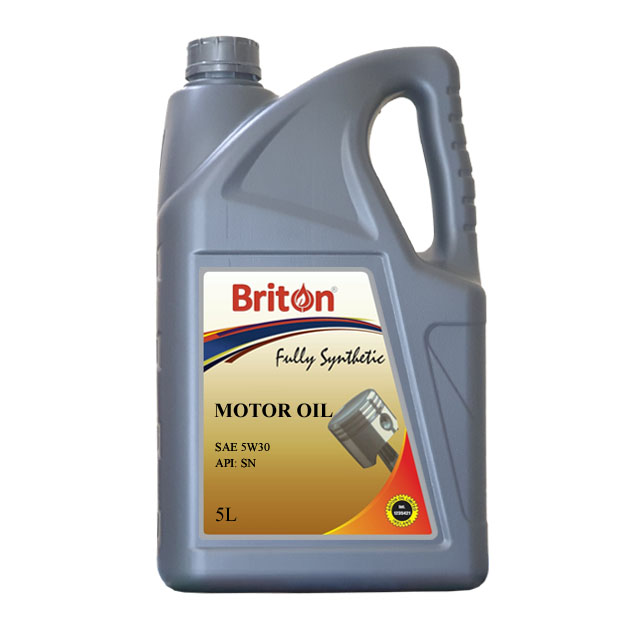 Briton SAE 5W30 Synthetic Motor Oil 5L