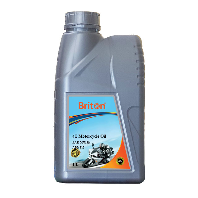 Briton Motorcycle Oil SAE 20W50 4T 1 Liter