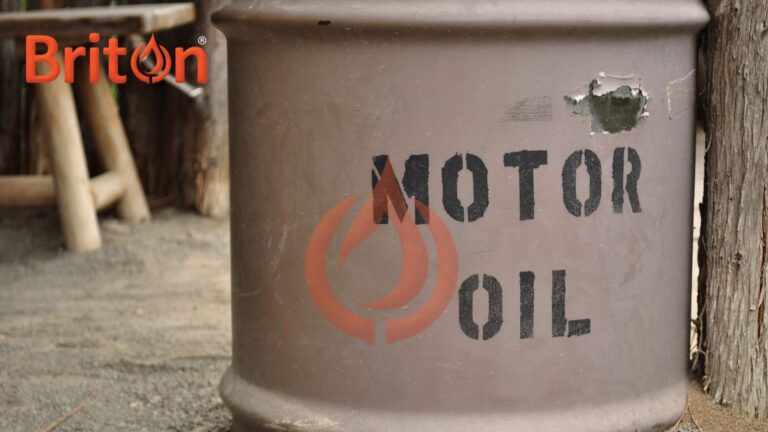 0W-40 Fully Synthetic Motor Oil Bottle Muscat - Briton Oil
