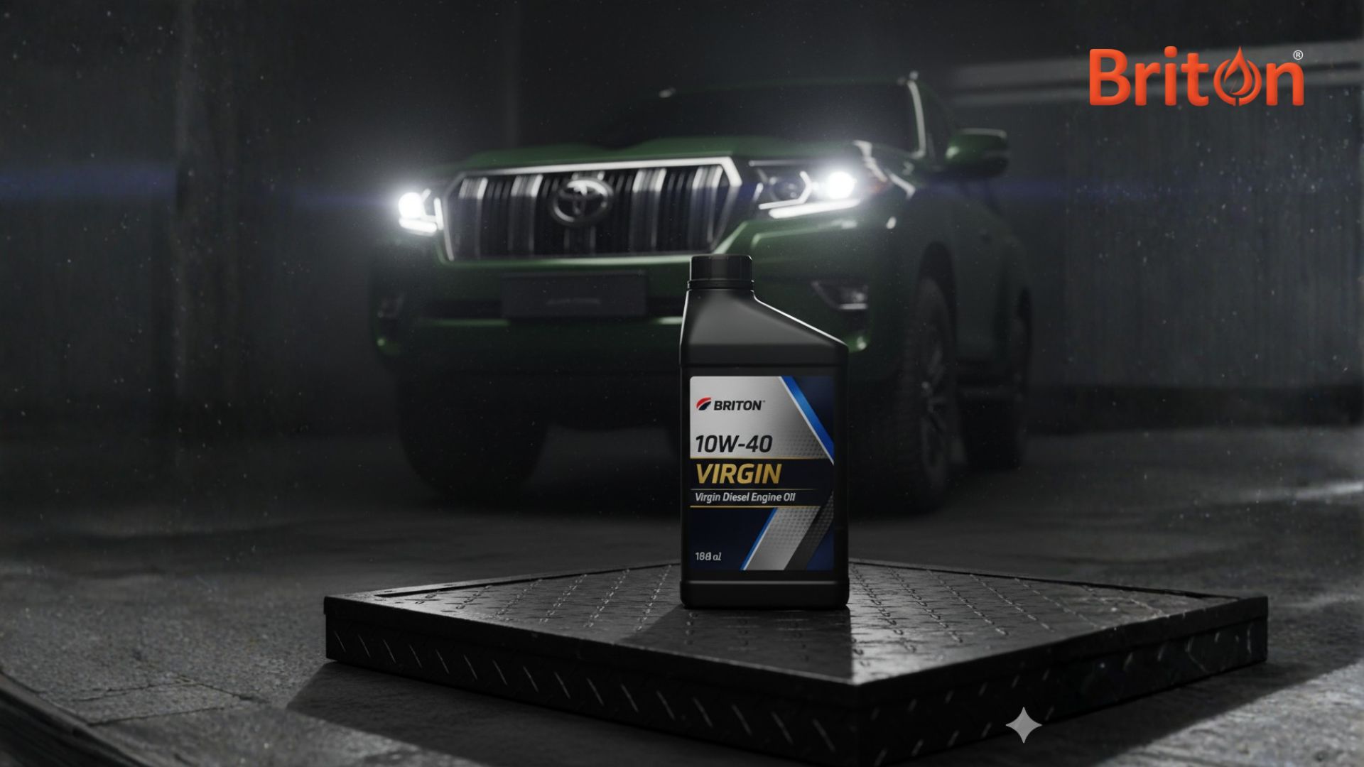 Top 10W-40 Virgin Diesel Engine Oil for Prado | Briton Oil